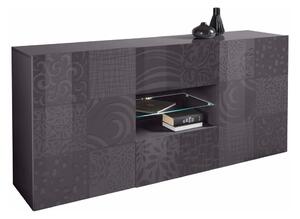 Komoda ARIA 181x84x43 cm antracit