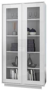 Komoda SERIAN 92x179x43 cm bílá