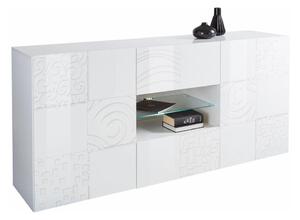 Komoda ARIA 181x84x43cm bílá