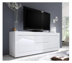 Komoda NERILA 210x66x43 cm bílá