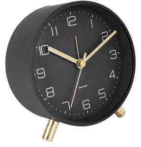 Designový budík 5752BK Karlsson 11cm