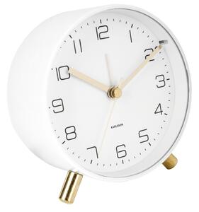Designový budík 5752WH Karlsson 11cm