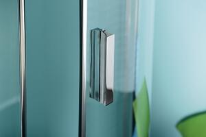 Polysan ZOOM LINE sprchové dveře dvojkřídlé 800mm, čiré sklo