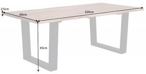 Konferenční stolek MAMMUT 120 CM masiv akácie Nábytek | Obývací pokoj | Konferenční stolky | Všechny konferenční stolky