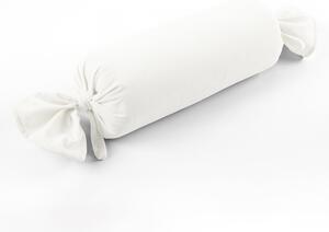 Biante Sametový polštář válec bonbon Velvet Brick SVB-202 Smetanově bílý 15x40 cm