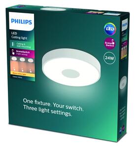 Philips 8720169301252 Coiner stropní svítidlo D389mm LED 24W/2700lm 2700K bílá, SceneSwitch