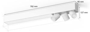 Philips HUE White and color ambiance 8720169318496 Centris stropní svítidlo LED/3-spot LED 36W + 3xGU10 4,2W 2000-6500K+RGB bílá