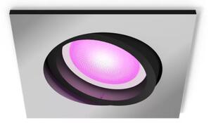 Philips Hue White and color ambiance 8720169319158 Centura zápustné svítidlo GU10 4,2W/350lm 2000-6500K+RGB hliník