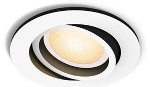 Philips Hue White Ambiance 8720169319875 MILLISKIN zápustné svítidlo D90mm GU10 4,2W/400lm 2200-6500K bílá bluetooth
