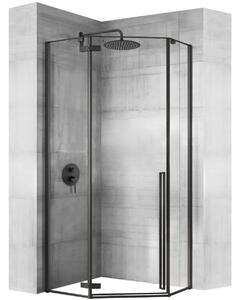 Sprchový kout Rea DIAMOND 90x90 cm černý mat