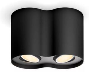 Philips Hue White Ambiance 8720169320116 Pillar povrchové bodové svítidlo 2xGU10 +SWITCH 2x4,2W/400lm 2200-6500K černá bluetooth