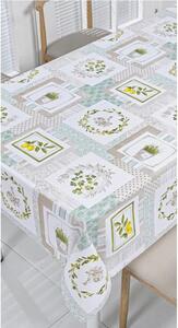 Ubrus PVC 3581566, metráž, 20 m x 140 cm, bylinky s citrony, IMPOL TRADE
