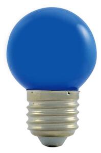 DECOLED LED žárovka LBE, modrá, 6 diod, patice E27, IP44