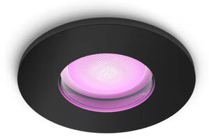 Philips HUE White and color ambiance 8720169320833 Xamento zápustné svítidlo D93mm GU10 4,2W/350lm 2000-6500K+RGB IP44 černá