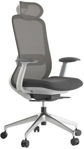 Mercury Kancelářská židle BESSEL šedý plast, tmavě šedá