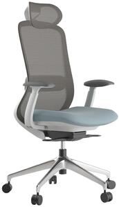 Mercury Kancelářská židle BESSEL šedý plast, modrá