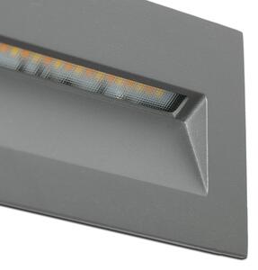 FARO 70289 - LED Vestavné svítidlo MANI LED/5W/230V IK07 IP65 šedá