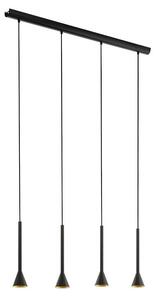 Eglo 97605 Cortaderia Závěsné svítidlo GU10-LED 4X5W