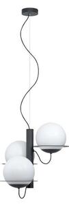 Eglo 98364 SABALETE Závěsné svítidlo E27 3X40W černá / bílá