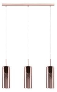 Eglo 98699 SELVINO Závěsné svítidlo 710x100mm E27 3X15W matný nikl, měděná