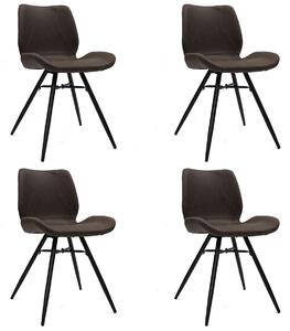 SADA ŽIDLÍ 4 kusy MID.YOU - Jídelní židle, Online Only