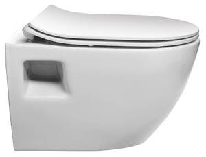 CREAVIT PAULA závěsná WC mísa, 35,5x50cm, bílá