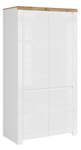 ARTEN (NANO Systems s.r.o.) Skříň VIGO-4D (Bílý lesk)