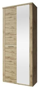 ARTEN (NANO Systems s.r.o.) Skříň se zrcadlem DOORSET-2D (Dub navarra)