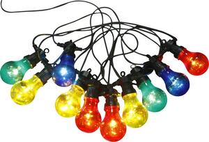GLOBO 3400S NIRVANA světelný řetěz LED 7500mm 10x0,42W IP44 černá