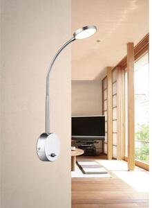 GLOBO 24103W PEGASI nástěnné svítidlo LED 6W/450lm 3000K chrom