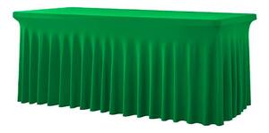 TENTino Elastický potah SKIRTING na skládací stůl 180-183x76 cm VÍCE BAREV Barva ubrusu: ZELENÁ / GREEN