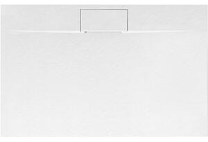 Rea Bazalt Long, SCM obdélníková sprchová vanička 120x90 cm, bílá, REA-K3322