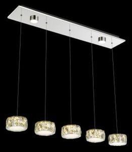 GLOBO 49350-52H AMUR závěsné svítidlo LED 48W / 3700lm neutrální bílé světlo (4000K) IP20 chrom