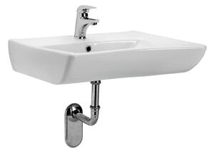 Cersanit Etiuda umyvadlo 66x55 cm klasický pro osoby se zdravotním postižením bílá K11-0041