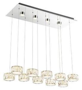 GLOBO 49350-92H AMUR závěsné svítidlo LED 96W / 6500lm neutrální bílé světlo (4000K) IP20 chrom