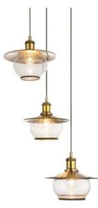 GLOBO 69030-3H NEVIS závěsné svítidlo 445 mm 3xE27 60W IP20 bronzová