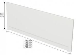 Cersanit Lorena - univerzální čelní panel k vaně 170 cm série FLAVIA, KORAT, NAO, LANA, OCTAVIA, S401-069