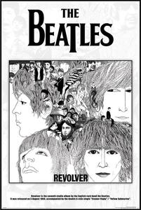 Plakát, Obraz - The Beatles - Revolver Album Cover, (61 x 91.5 cm)