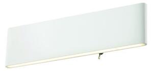 GLOBO 41751-12W SIEGFRIED nástěnné svítidlo s vypínačem LED 12W/700lm 3000K bílá, opál