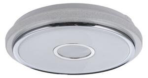 GLOBO 48389-40 DANI stropní svítidlo LED D500mm 40W/3100lm 3000-6500K bílá, chrom, opál, stmívatelné, dálkové ovládaní, starlight efekt, krištálový efekt