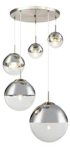 GLOBO 15851-5 VARUS závěsné svítidlo moderní / designové 3xE27 25W IP20 nikl