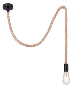 GLOBO 69029H ULLEU závěsné svítidlo 100 mm 1xE27 60W IP20 černá