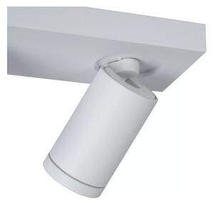 Lucide 09930/10/31 stropní bodové svítidlo 2x5W | LED GU10 | 2x320lm | 2200K/3000K | IP44 - žárovka je součástí balení, bílé, nastavitelné, stmívatelné, CCT