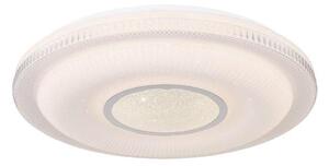 GLOBO SMART LIGHT 48007FSH-30 Magnifique stropní LED svítidlo 500 mm 30W / 2300lm 3000-6500K IP20 bílá s dálkovým ovládáním, starlight efekt