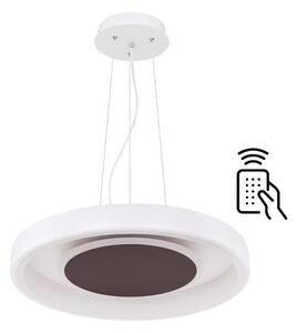 GLOBO 48398-40H GOFFI stmívatelné závěsné svítidlo LED 40W / 2400lm 3000-6000K IP20 bílá s dálkovým ovládáním