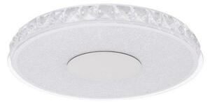 GLOBO 49336-16R DENNI stropní LED svítidlo 300 mm 16W / 1080lm neutrální bílé světlo (4000K) IP20 stříbrná metalíza