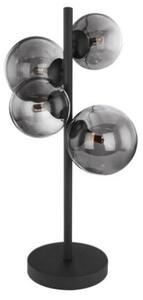 GLOBO 56133-4T RIHA stolní lampa 4xG9 černá, kouřová