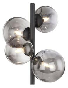 GLOBO 56133-4T RIHA stolní lampa 4xG9 černá, kouřová