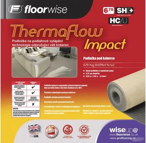 Podložka pod koberce Floorwise Thermaflow Impact 6,75mm