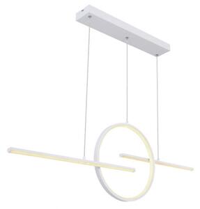GLOBO 67121-50W BARRAL závěsné svítidlo LED 50W/2300lm 3000-4500-6000K bílá, stmívatelné, dálkové ovládaní